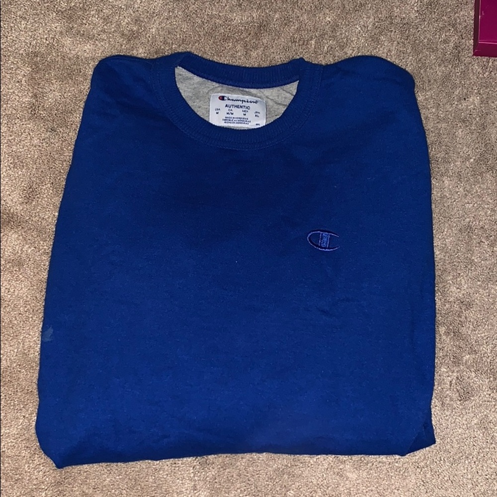 Blue Champion Crewneck